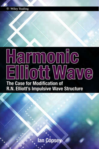 Ian  Copsey. Harmonic Elliott Wave. The Case for Modification of R. N. Elliott's Impulsive Wave Structure
