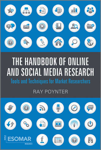 Ray  Poynter. The Handbook of Online and Social Media Research. Tools and Techniques for Market Researchers