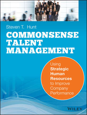 Steven Hunt T.. Common Sense Talent Management. Using Strategic Human Resources to Improve Company Performance