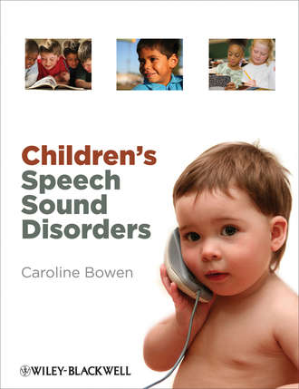 Caroline  Bowen. Children's Speech Sound Disorders