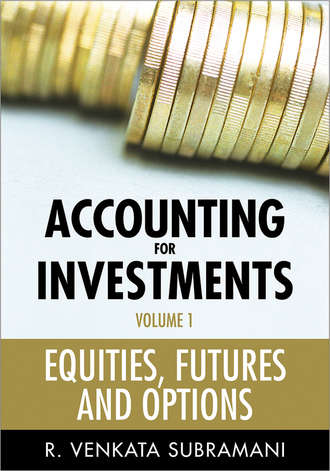 R. Subramani Venkata. Accounting for Investments, Equities, Futures and Options