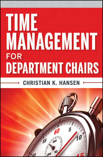 Christian Hansen K.. Time Management for Department Chairs