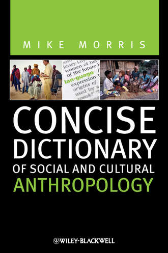 Mike  Morris. Concise Dictionary of Social and Cultural Anthropology