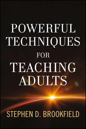 Stephen Brookfield D.. Powerful Techniques for Teaching Adults
