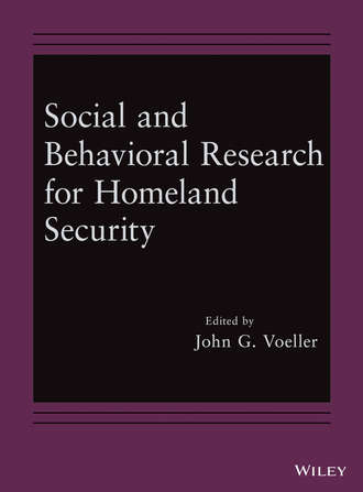 John Voeller G.. Social and Behavioral Research for Homeland Security