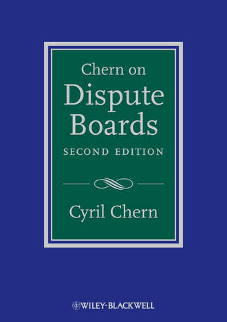 Cyril  Chern. Chern on Dispute Boards