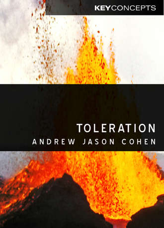 Andrew Cohen Jason. Toleration