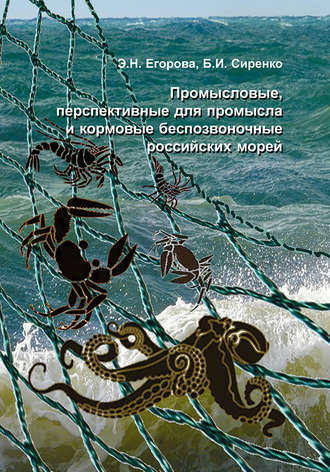 Э. Н. Егорова. Промысловые, перспективные для промысла и кормовые беспозвоночные российских морей