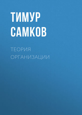Т. Л. Самков. Теория организации