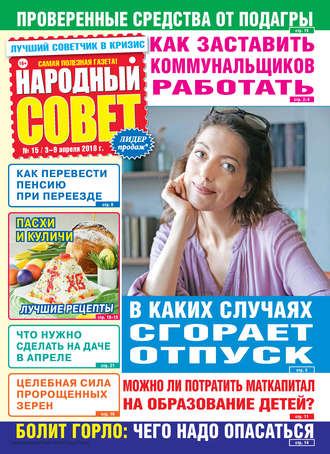 Народный совет №15/2018. Группа авторов