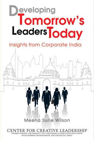 Wilson Meena Surie. Developing Tomorrow's Leaders Today. Insights from Corporate India