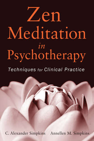 Simpkins C. Alexander. Zen Meditation in Psychotherapy. Techniques for Clinical Practice