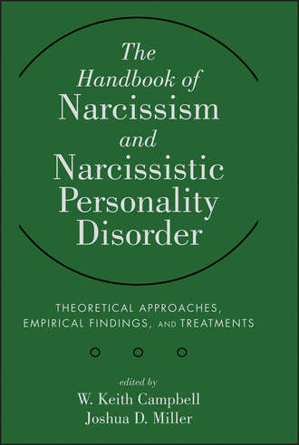 Miller Joshua D.. The Handbook of Narcissism and Narcissistic Personality Disorder. Theoretical Approaches, Empirical Findings, and Treatments