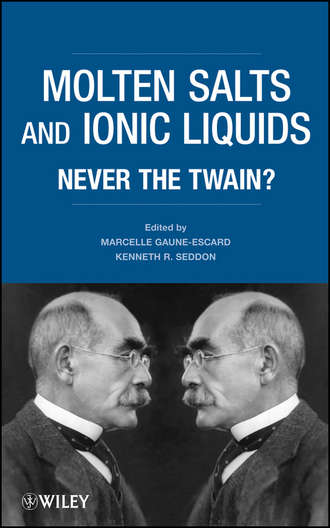 Seddon Kenneth R.. Molten Salts and Ionic Liquids. Never the Twain?