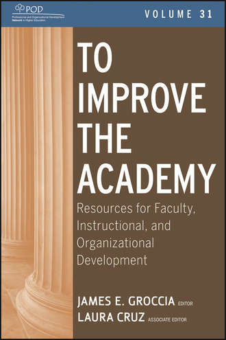 Cruz Laura. To Improve the Academy. Resources for Faculty, Instructional, and Organizational Development