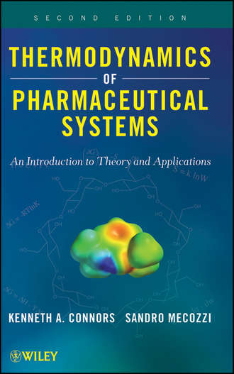 Thermodynamics of Pharmaceutical Systems. An introduction to Theory and Applications. Mecozzi Sandro
