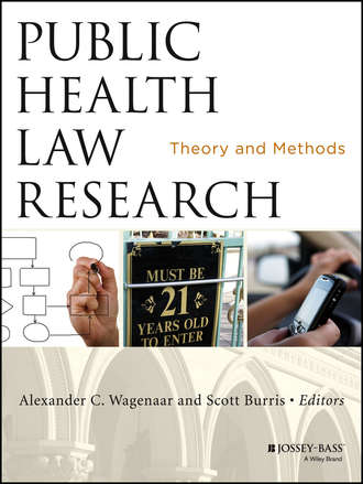 Burris Scott C.. Public Health Law Research. Theory and Methods