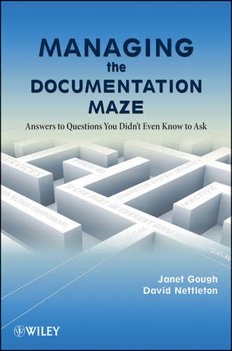 Nettleton David. Managing the Documentation Maze. Answers to Questions You Didn't Even Know to Ask