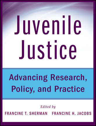 Sherman Francine. Juvenile Justice. Advancing Research, Policy, and Practice