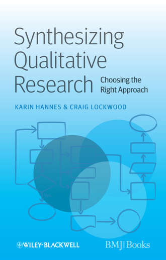 Lockwood Craig. Synthesizing Qualitative Research. Choosing the Right Approach
