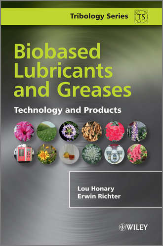 Honary Lou. Biobased Lubricants and Greases. Technology and Products