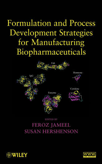 Jameel Feroz. Formulation and Process Development Strategies for Manufacturing Biopharmaceuticals