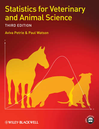 Statistics for Veterinary and Animal Science. Watson Paul