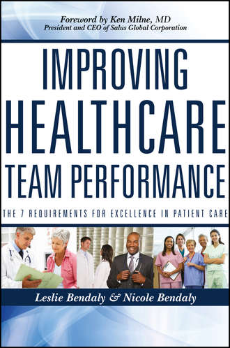 Bendaly Leslie. Improving Healthcare Team Performance. The 7 Requirements for Excellence in Patient Care