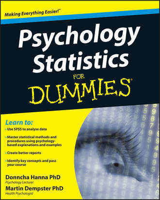 Dempster Martin. Psychology Statistics For Dummies