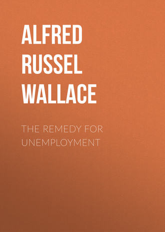 Alfred Russel Wallace. The Remedy for Unemployment