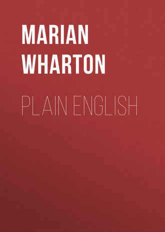 Marian Wharton. Plain English