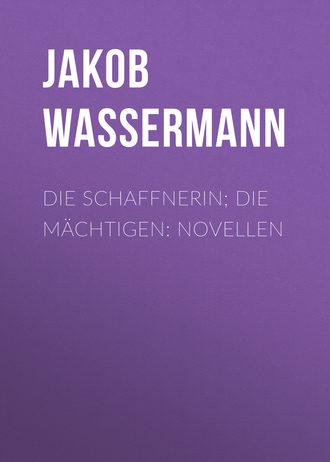 Jakob Wassermann. Die Schaffnerin; Die Mächtigen: Novellen