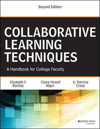 Elizabeth F.  Barkley. Collaborative Learning Techniques