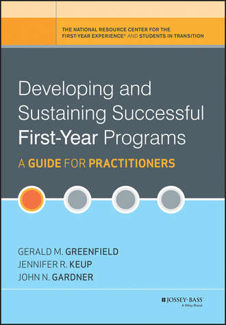 John N. Gardner. Developing and Sustaining Successful First-Year Programs