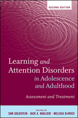 Группа авторов. Learning and Attention Disorders in Adolescence and Adulthood