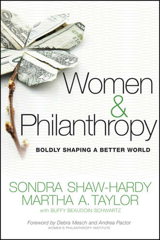 Women and Philanthropy. Sondra Shaw-Hardy
