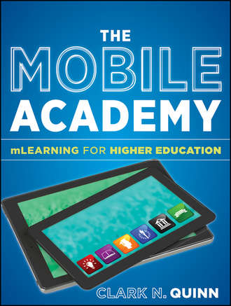 Clark Quinn N.. The Mobile Academy. mLearning for Higher Education