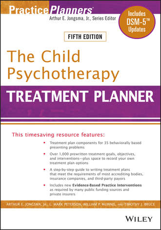 David J. Berghuis. The Child Psychotherapy Treatment Planner