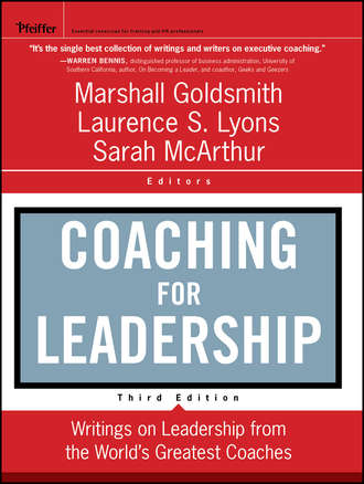Marshall Goldsmith. Coaching for Leadership