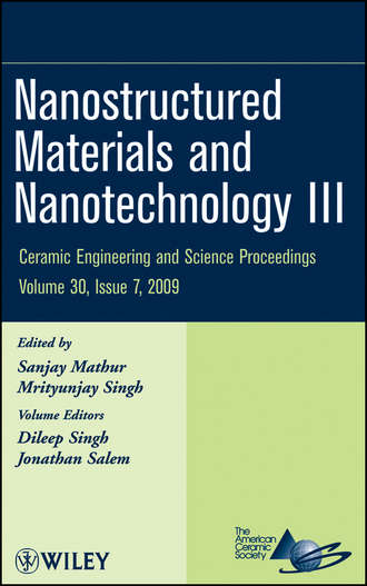 Группа авторов. Nanostructured Materials and Nanotechnology III, Volume 30, Issue 7