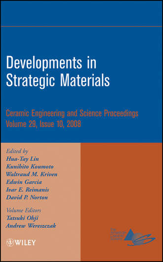 Группа авторов. Developments in Strategic Materials, Volume 29, Issue 10
