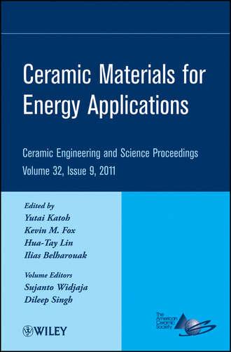 Группа авторов. Ceramic Materials for Energy Applications, Volume 32, Issue 9