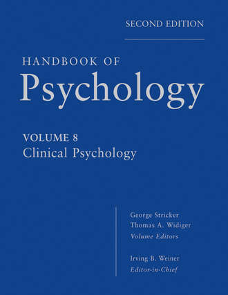 Thomas A. Widiger. Handbook of Psychology, Clinical Psychology