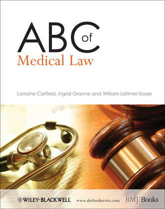 ABC of Medical Law. Lorraine Corfield