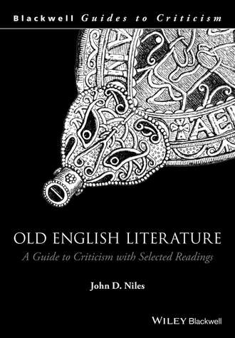 John D. Niles. Old English Literature