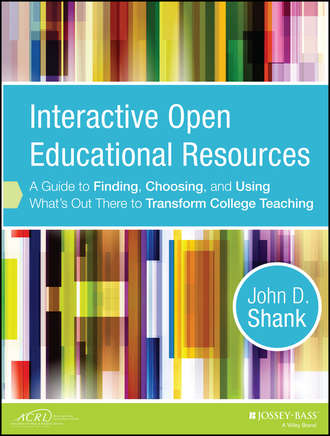 John D. Shank. Interactive Open Educational Resources