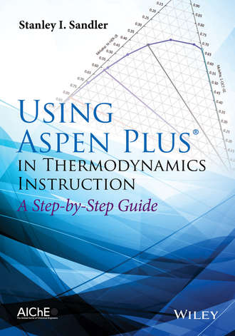 Stanley I. Sandler. Using Aspen Plus in Thermodynamics Instruction