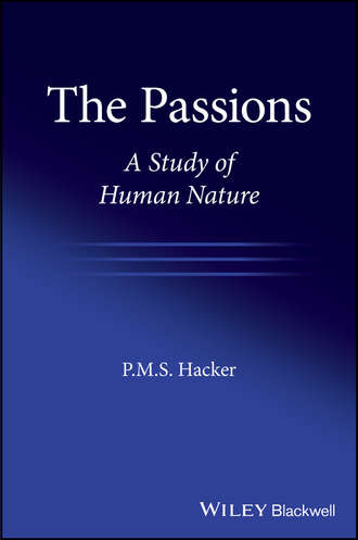 P. M. S. Hacker. The Passions