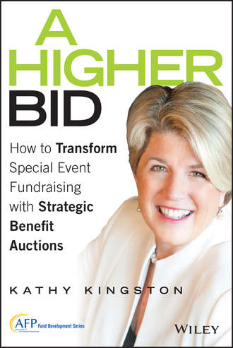 Kathy Kingston. A Higher Bid