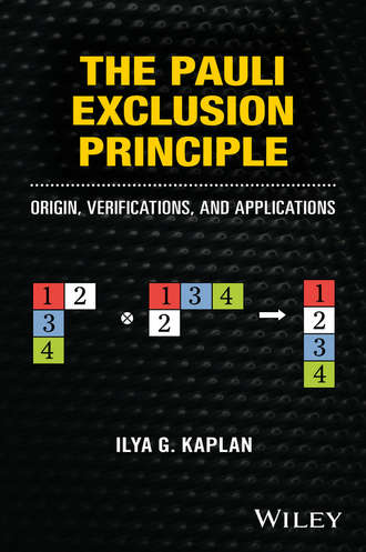 Ilya G. Kaplan. The Pauli Exclusion Principle